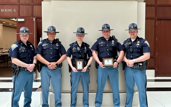 Two ISP Peru Post Troopers honored at awards ceremony